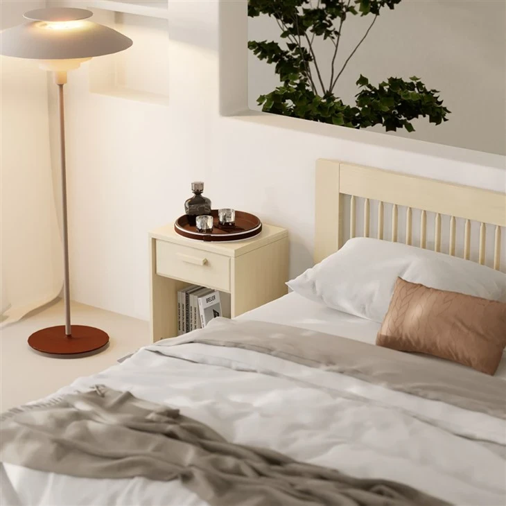 Solid Wood King Bed price